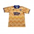 Camisola Leeds United Retro Homem Equipamento Segundo 1991-1992 Manga Curta